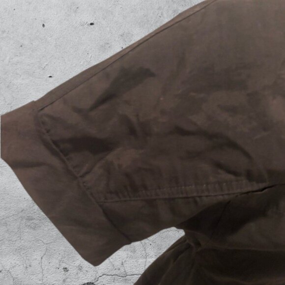 Zara Black Buttoned Dolman Sleeve Mini Dress Size Small - Picture 6 of 7